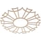Ekena Millwork Augustus Wood Fretwork Pierced Ceiling Medallion, Alder, 36"OD x 12 5/8"ID x 1/4"T CMWP36X36X0250AUAL - alternate 4
